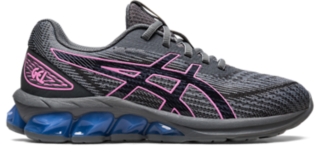 Women s GEL QUANTUM 180 VII Steel Grey Bubblegum Sportstyle