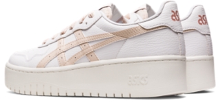 Detallado Avanzado Sucio Women's JAPAN S PF NAGINO | White/Mineral Beige | Sportstyle Shoes | ASICS