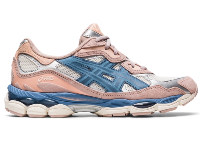 Women's GEL-NYC | Cream/Grey Floss | Sportstyle Shoes | ASICS