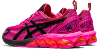 1202A433.700 - zapatillas de running ASICS niño niña constitución fuerte  ritmo bajo talla 41.5 'Pink Glow Black