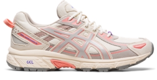 Women's GEL-VENTURE 6 SPS | Cream/Oyster Grey | Sportstyle | ASICS ...