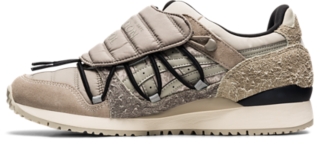 green and gold running shoes