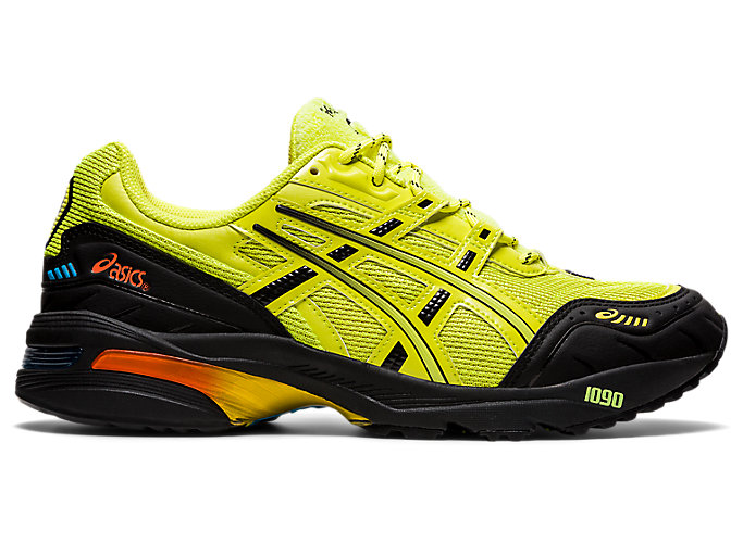 Image 1 of 7 of Unisex Lime Zest/Black GEL-1090 Men's Sportstyle Shoes & Trainers