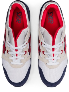 Asics gel lyte on sale iii red and white