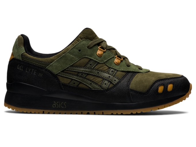 GEL LYTE III OG Unisex Olive Canvas Black Sportstyle Shoes ASICS United States