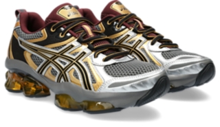 UNISEX GEL-QUANTUM KINETIC | Carbon/Pure Gold | Sportstyle | ASICS