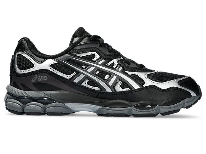 Image 1 of 8 of Unisex Black/Graphite Grey GEL-NYC Unisex SportStyle Shoes