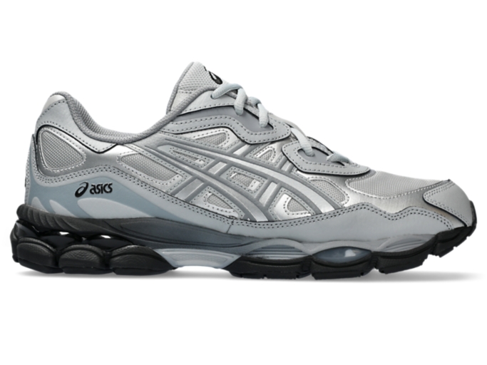 Grey asics shop