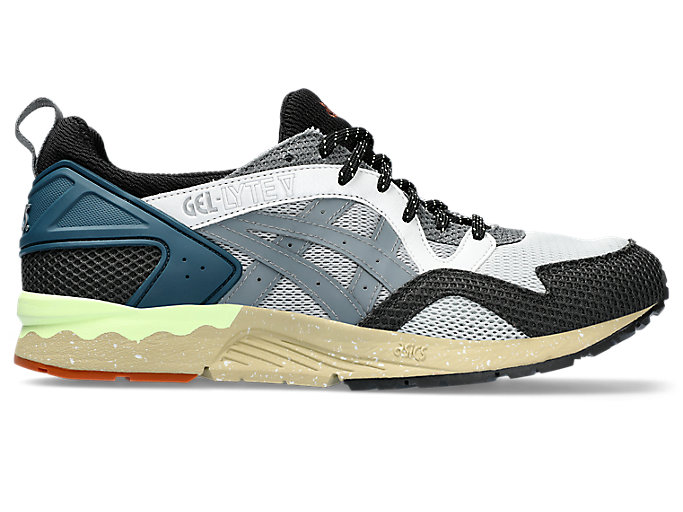 Image 1 of 7 of Unisex Glacier Grey/Steel Grey GEL-LYTE V MATERIAL PLAY Sportstyle Shoes