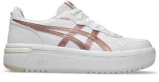 Asics rose best sale gold sneakers