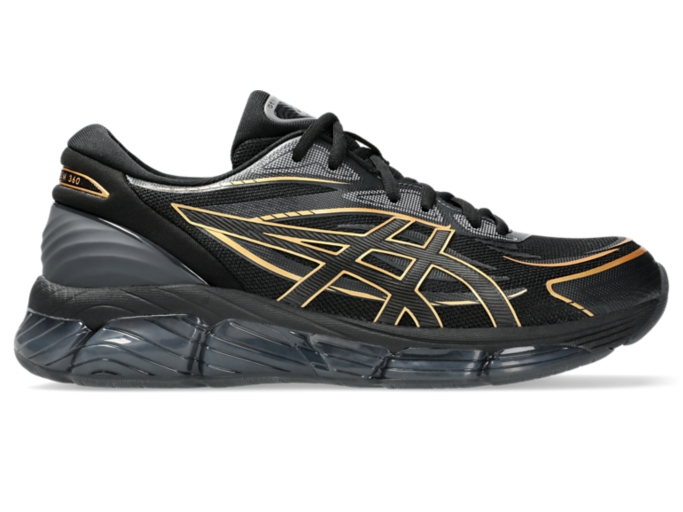 GEL QUANTUM 360 VIII Unisex Black Pure Gold Sportstyle Shoes ASICS United States