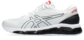 Asics gel quantum 360 white hot sale and black