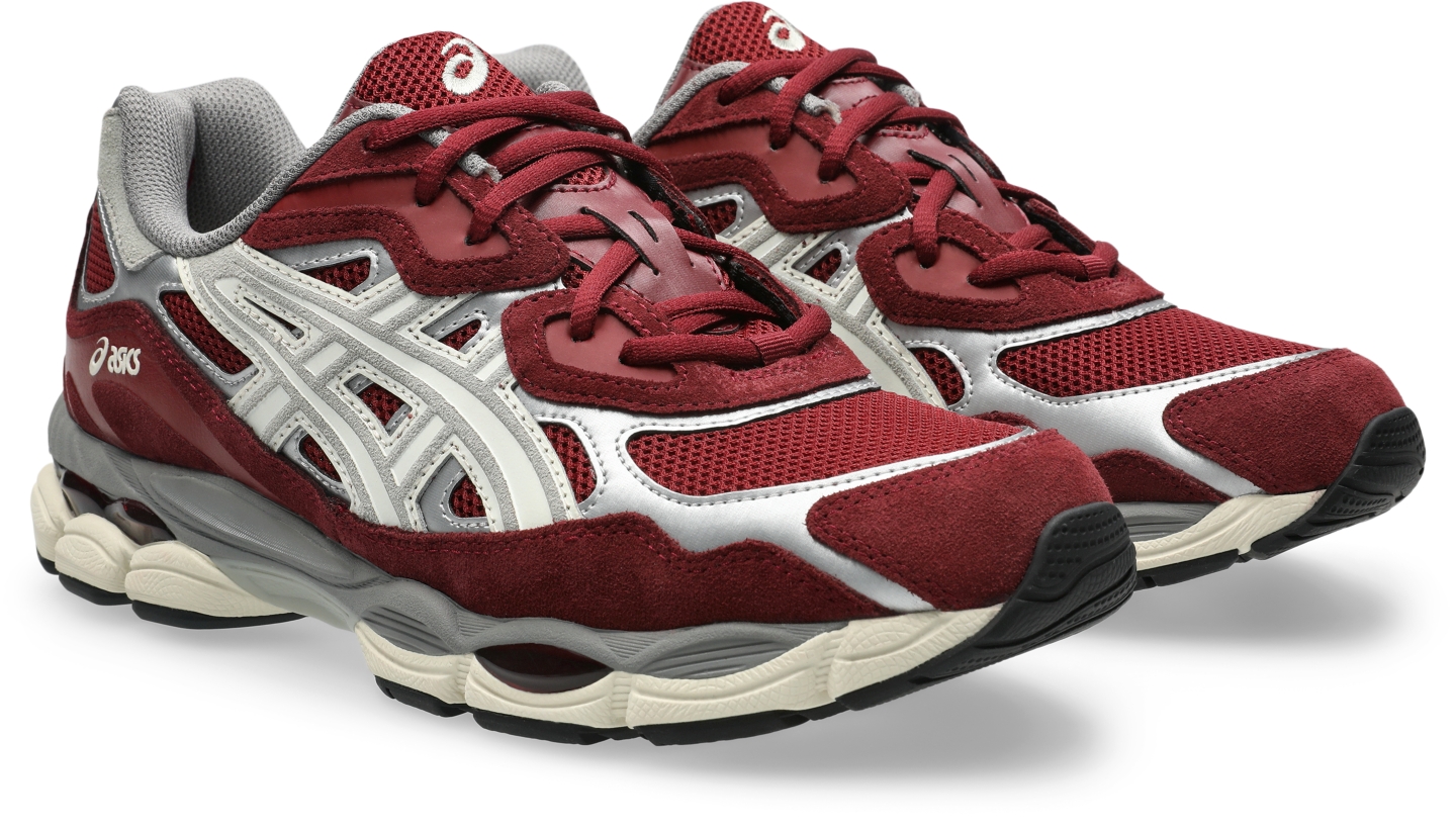 Женские кроссовки ASICS Gel-Nyc, цвет: Свекольный / Серый — фото 2