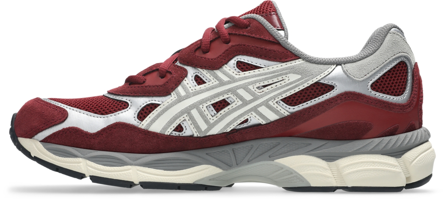 Женские кроссовки ASICS Gel-Nyc, цвет: Свекольный / Серый — фото 4