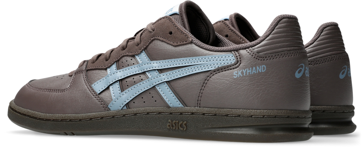 Женские кроссовки ASICS Skyhand OG, цвет: Какао / Сланцевый синий — фото 3