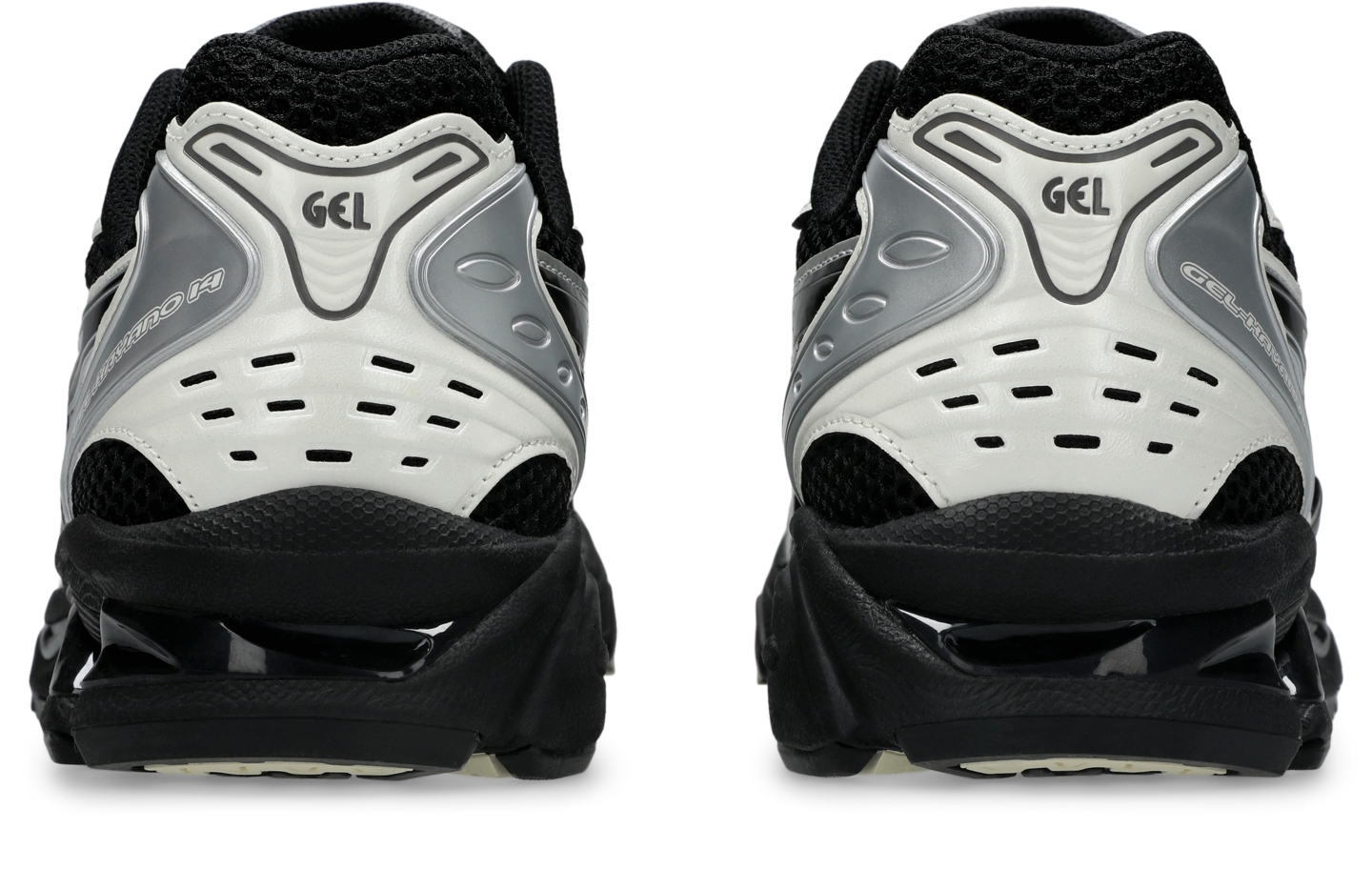 Кроссовки ASICS Gel-Kayano 14, цвет: Чёрный / Кремовый — фото 5