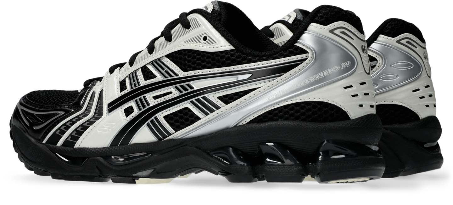Кроссовки ASICS Gel-Kayano 14, цвет: Чёрный / Кремовый — фото 3