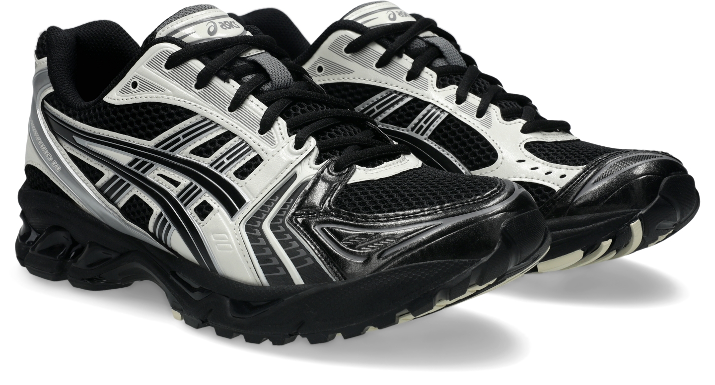 Кроссовки ASICS Gel-Kayano 14, цвет: Чёрный / Кремовый — фото 2