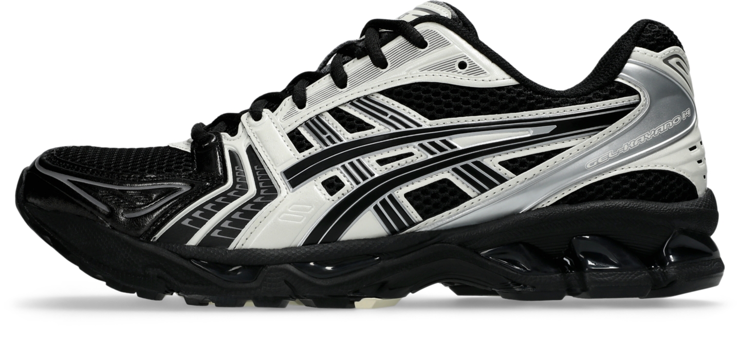 Кроссовки ASICS Gel-Kayano 14, цвет: Чёрный / Кремовый — фото 7