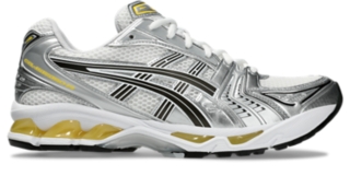 GEL KAYANO 14 Unisex White Tai Chi Yellow Unisex SportStyle Shoes ASICS IE