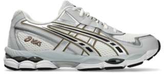 Asics silver running shoes online