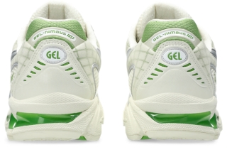 Image 5 of 8 of Unisex IVORY/PIQUANT GREEN GEL-NIMBUS 10.1 Unisex Sportstyle Shoes And Sneakers
