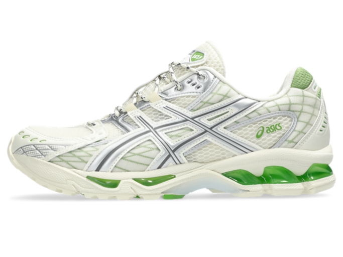GEL-NIMBUS 10.1 | Unisex | IVORY/PIQUANT GREEN | Unisex Sportstyle