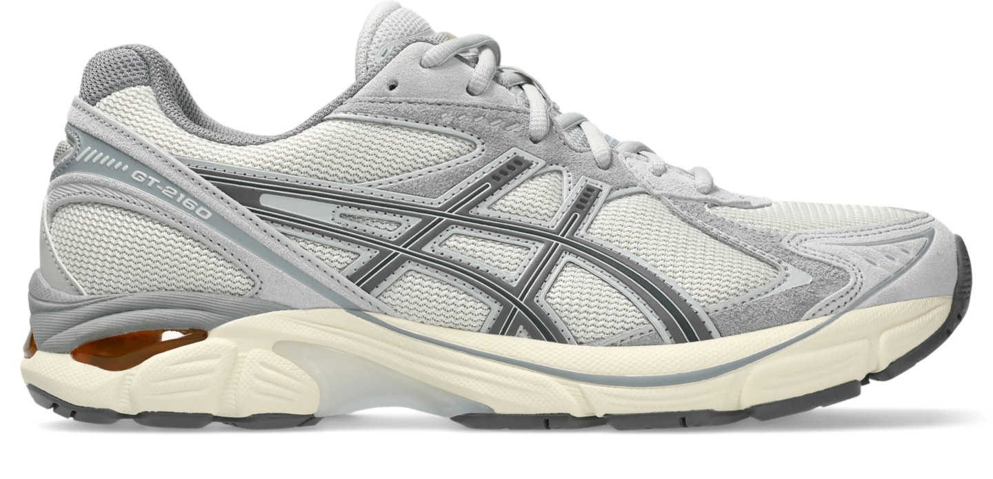 Мужские кроссовки ASICS GT-2160, цвет: Кремовый / Карбоновый — фото 1