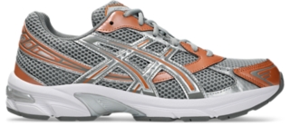 Grey and orange asics on sale