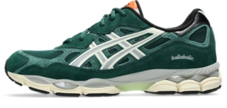 ASICS GEL-NYC × ballaholic | JEWEL GREEN/IVORY | スポーツスタイル メンズ スニーカー【ASICS公式】