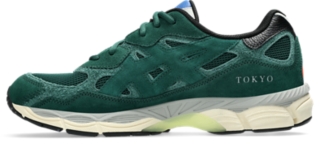 ASICS GEL-NYC × ballaholic | JEWEL GREEN/IVORY | スポーツスタイル メンズ スニーカー【ASICS公式】