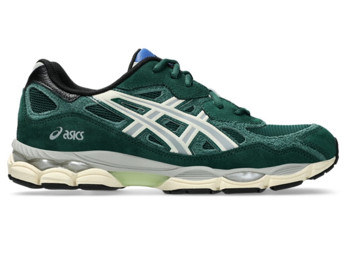 ASICS GEL-NYC × ballaholic | JEWEL GREEN/IVORY | スポーツスタイル メンズ スニーカー【ASICS公式】