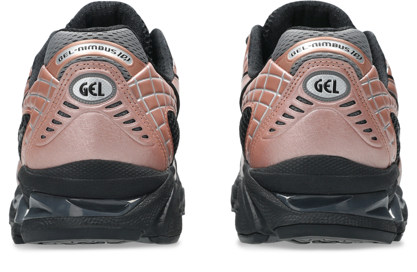 Кроссовки ASICS Gel-Nimbus 10.1, цвет: Чёрный / Розовое золото — фото 5