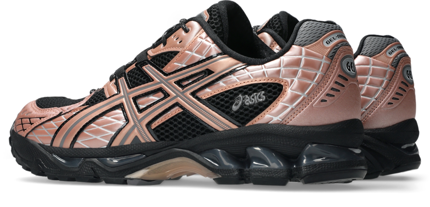 Кроссовки ASICS Gel-Nimbus 10.1, цвет: Чёрный / Розовое золото — фото 3