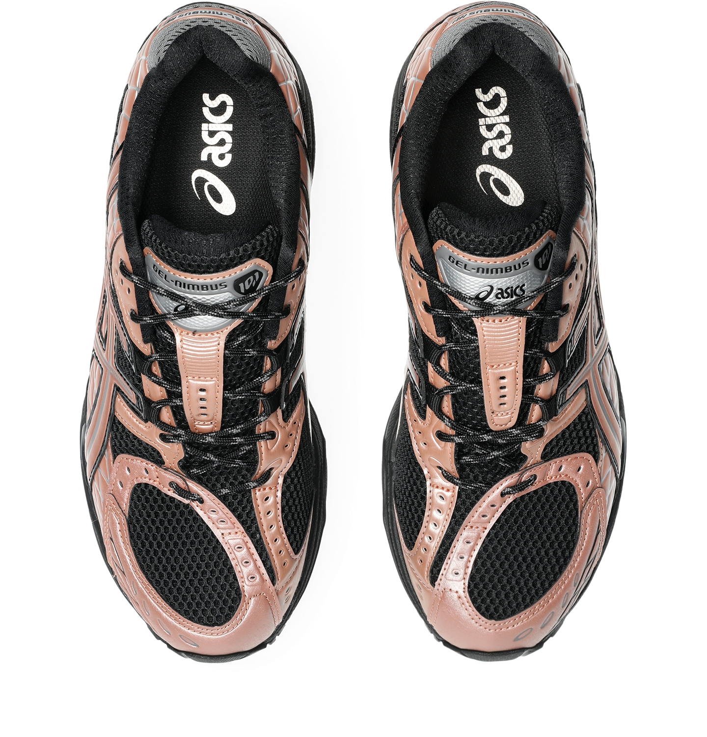 Кроссовки ASICS Gel-Nimbus 10.1, цвет: Чёрный / Розовое золото — фото 6