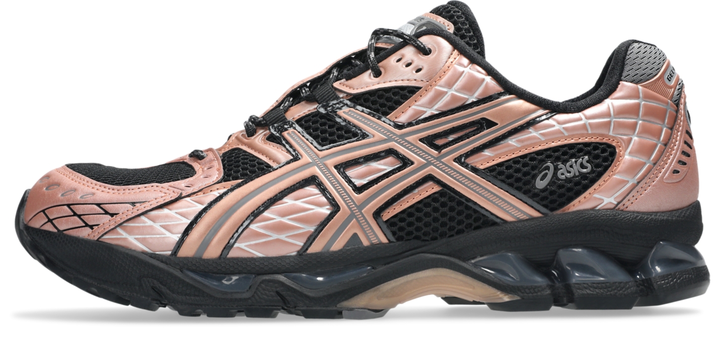 Кроссовки ASICS Gel-Nimbus 10.1, цвет: Чёрный / Розовое золото — фото 7