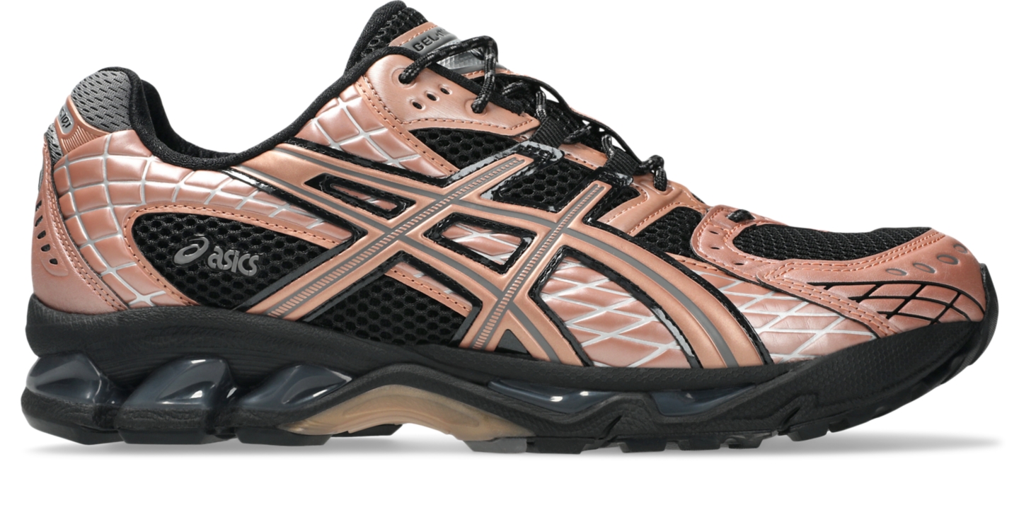 Кроссовки ASICS Gel-Nimbus 10.1, цвет: Чёрный / Розовое золото — фото 1