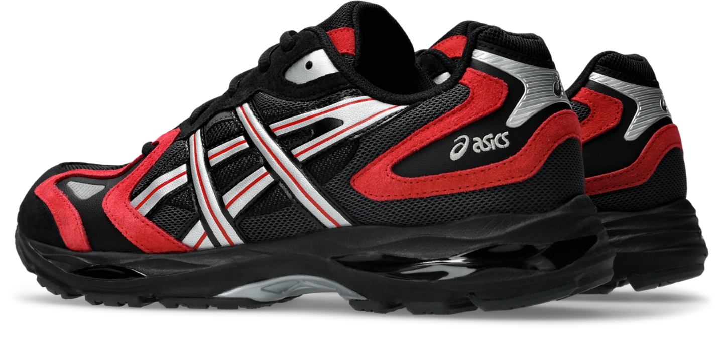 Мужские кроссовки ASICS GEL-K1011, цвет: Чёрный / Красный — фото 3