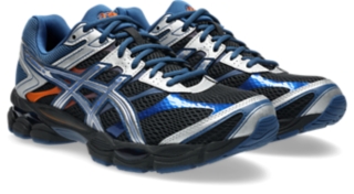 GEL-CUMULUS 16, Black/Illusion Blue 2