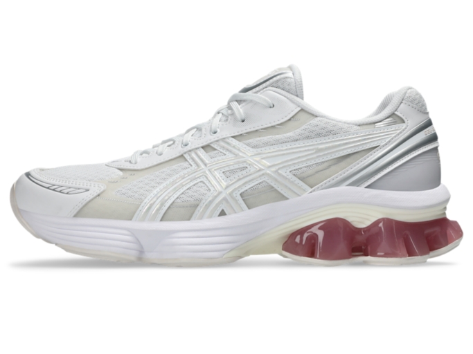 ASICS GEL-KINETIC FLUENT　1203A892 24.5 GEL-KINETIC FLUENT | Unisex | WHITE/BLUSH | Unisex Sportstyle