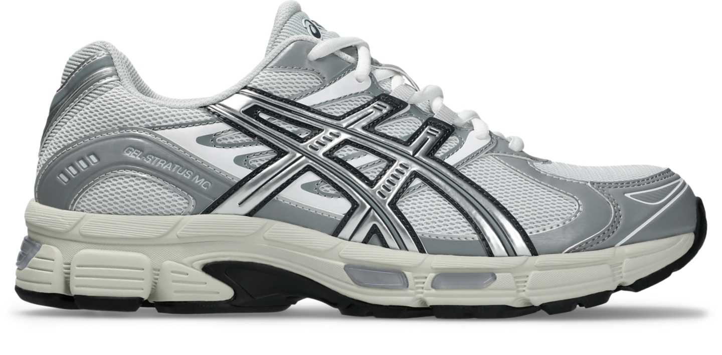 Кроссовки ASICS Gel-Stratus MC, цвет: Серый / Чистый серебряный — фото 1