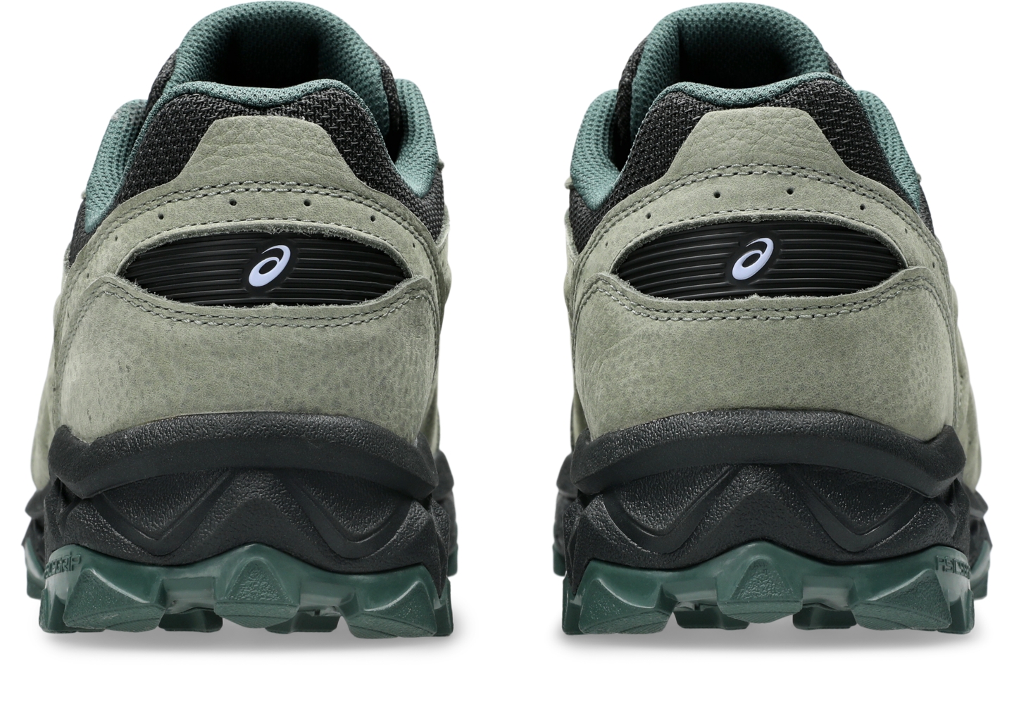 Женские кроссовки ASICS Gel-Transcend FJ, цвет: Пепельный зелёный / Графитовый серый — фото 5