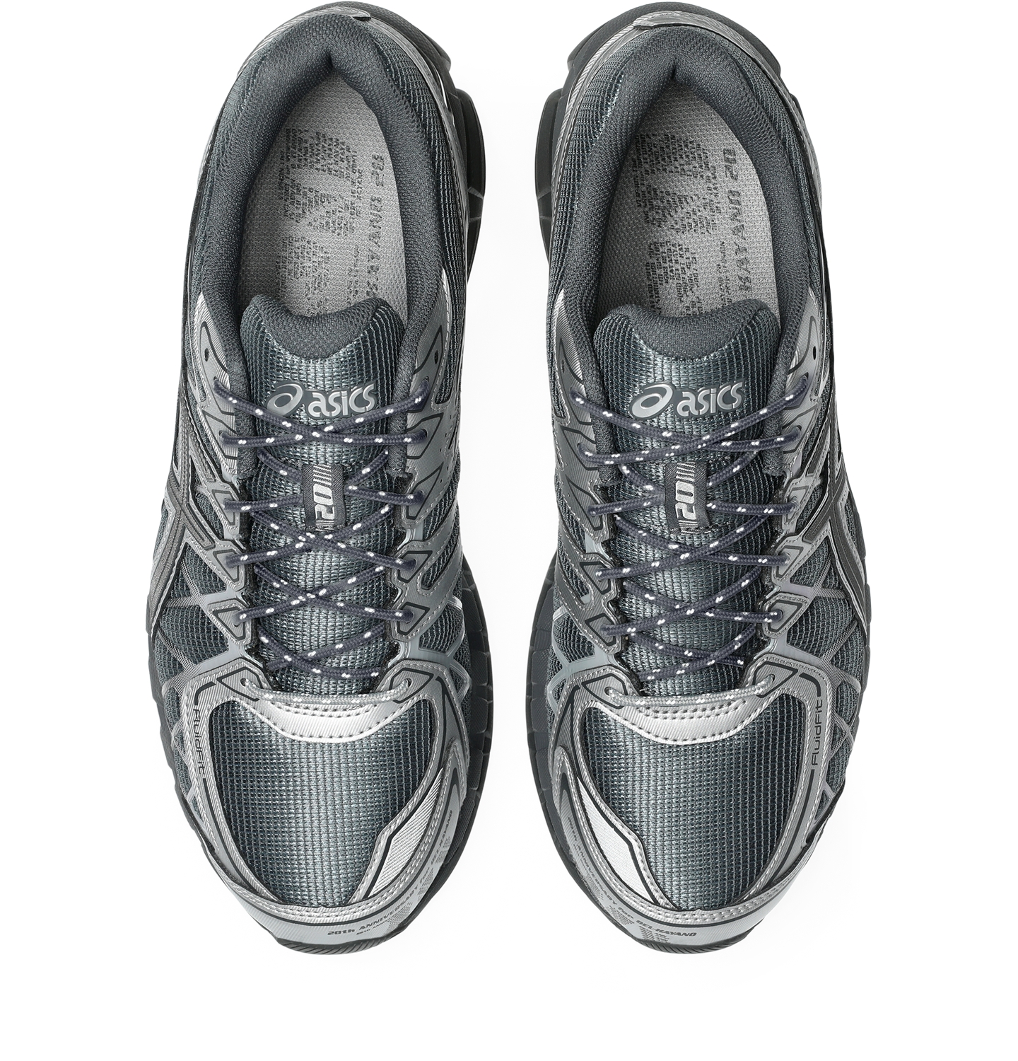 Женские кроссовки ASICS Gel-Kayano 20, цвет: Серый / Карбоновый — фото 6