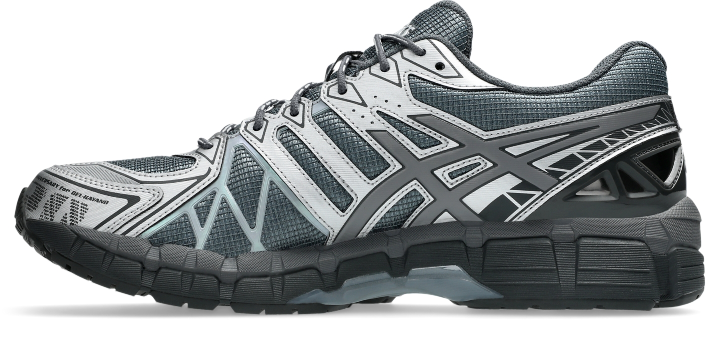 Женские кроссовки ASICS Gel-Kayano 20, цвет: Серый / Карбоновый — фото 4