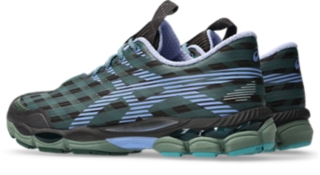 US8-S GEL-SJ33, Roasted Coffee/Periwinkle Blue 3