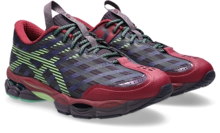 US8-S GEL-SJ33, Deep Plum/Fresh Grass 2