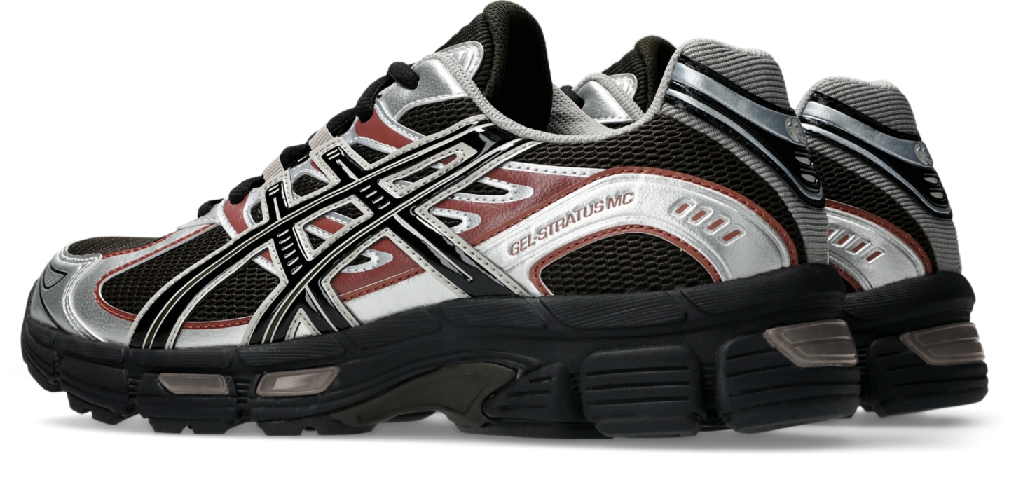 Кроссовки ASICS Gel-Stratus MC, цвет: Чёрный кофейный / Чёрный — фото 3