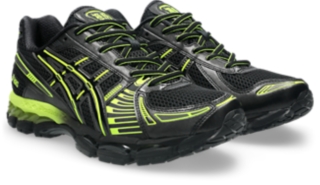 GEL-KAYANO 12.1, Black/Safety Yellow 2