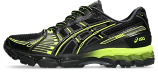 GEL-KAYANO 12.1, Black/Safety Yellow 1