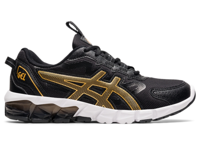 Asics shoes kids gold on sale